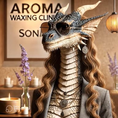 Sonia, affectionately known as the 'dragon spitting fire,' brings her fiery energy and 23 years of expertise to Aroma Waxing Clinic. With her knack for making waxing and laser treatments a breeze, she creates a warm, welcoming space where laughter is part of the experience